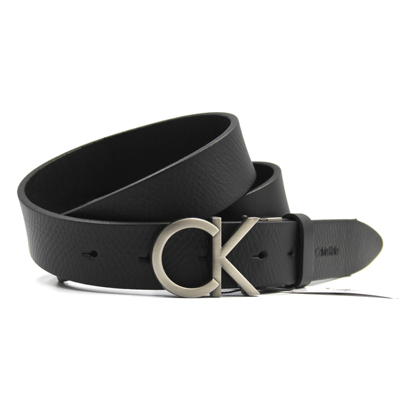 Чоловічий ремінь Calvin Klein натуральна шкіра Джамбо 01099 фото