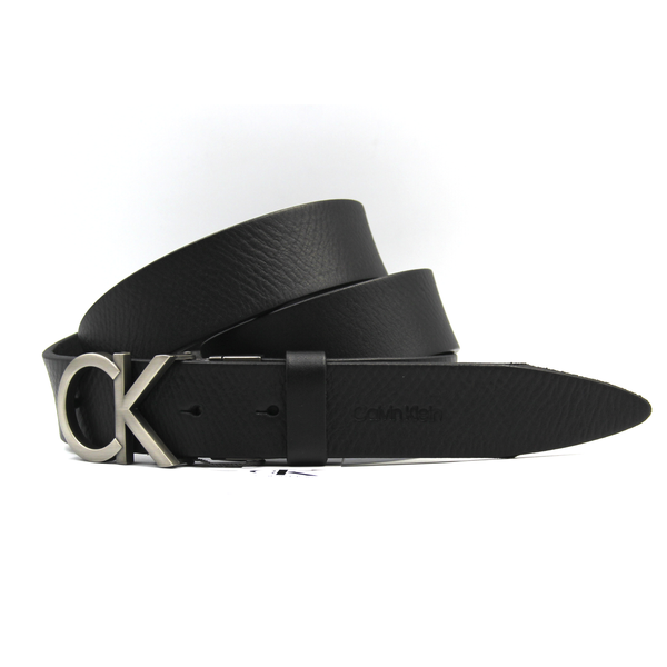 Чоловічий ремінь Calvin Klein натуральна шкіра Джамбо 01099 фото