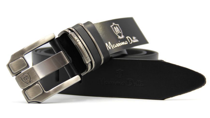 Чоловічий Ремінь Massimo Dutti натуральна шкіра н147 фото