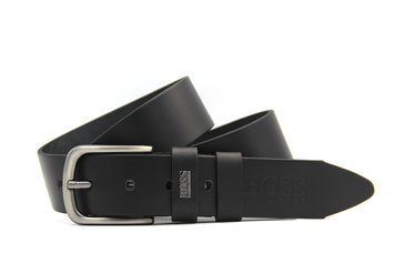 Чоловічий ремінь HUGO BOSS із натуральної шкіри н113 фото