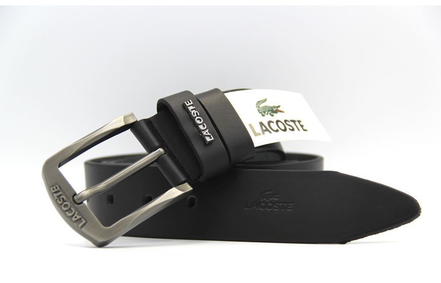 Ремінь LACOSTE чоловічий з натуральної шкіри н580 фото