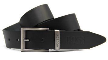 Чоловічий ремінь HUGO BOSS із натуральної шкіри н119 фото